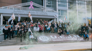 Empleados judiciales profundizan el plan de lucha con un paro provincial de 36 horas y protestas en Tribunales