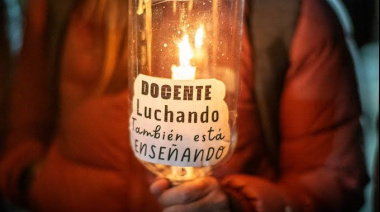 “A la educación pública la defendemos luchando y sin respuestas del Gobierno mantenemos el paro”