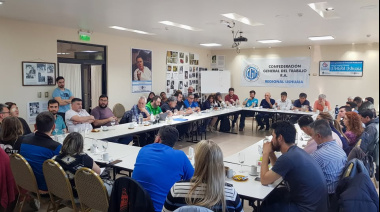 La CGT Ushuaia convocó a un plenario general para renovar su conducción