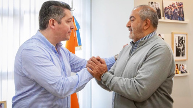 El intendente Perez felicitó a la nueva conducción de la CGT