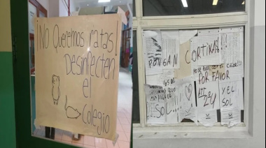 Aulas con agua y plagas desatan el reclamo estudiantil