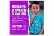 SUTEF impulsa marcha por la aparición de Loan Peña