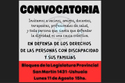 El lunes se manifestarán frente a los bloques legislativos