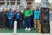 Gremios y sectores sociales se manifestaron contra la reforma laboral