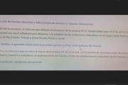 No habrá leche para las escuelas de la zona norte y centro