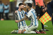 Argentina y un camaleón en el equipo