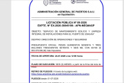 Denuncian un escandaloso sobreprecio en el contrato de limpieza para el Puerto de Ushuaia