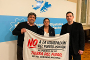 Trabajadores portuarios llevaron a Buenos Aires el reclamo por la recuperación del Puerto de Ushuaia