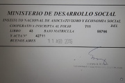 Hace 10 años nuestra cooperativa recibía su matrícula