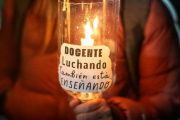 “A la educación pública la defendemos luchando y sin respuestas del Gobierno mantenemos el paro”