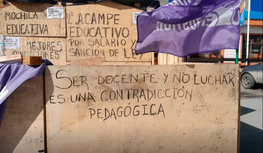 Arrancó el paro docente por 48 horas