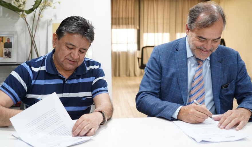 Firmaron convenio para fortalecer la capacitación en seguridad social y trabajo decente rural